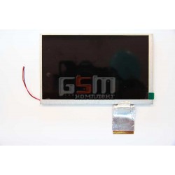 Екран (дисплей, монітор, LCD) для китайського планшету 7, 60 pin, з маркуванням A070VW04 v.0, для Asus EEE PC700/ PC701, LAPTOP, для Car DVD, для автонавігатора Екран (дисплей, монітор, LCD) для китайського планшету 7, 60 pin, з маркуванням A070VW04 v.0, для Asus EEE PC700/ PC701, LAPTOP, для Car DVD, для автонавігатора