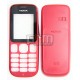 Корпус для Nokia 101, красный, high-copy, передняя и задняя панель