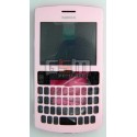 Корпус для Nokia 205 Asha, розовый, China quality ААА