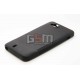 Чехол для мобильного телефона Fly IQ444, силиконовый, черный