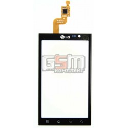 Тачскрін для LG P720 P720 Optimus 3D Max, чорний