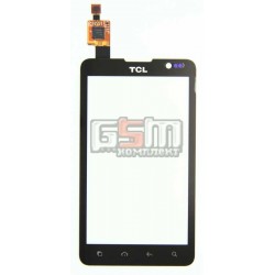 Тачскрін, сенсорний дисплей для Alcatel OT996, TCL A996, чорний