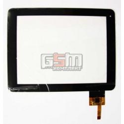 Тачскрин (сенсорный экран, сенсор) для китайского планшета 8, 12 pin, с маркировкой 300-N3708A-B00-VER1.0, для Enot OlinGo V134, Ployer MOMO8 Star 8Gb, размер 196*150 мм, черный
