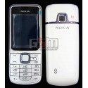 Корпус для Nokia 2710n, China quality AAA, білий, з клавіатурою
