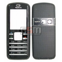 Корпус для Nokia 6080, черный, копия ААА