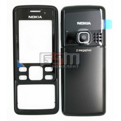 Корпус для Nokia 6300, High quality, черный