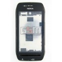 Корпус для Nokia 603, China quality AAA, чорний