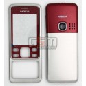 Корпус для Nokia 6300, червоний, China quality ААА