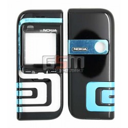Корпус для Nokia 7260, черный, копия ААА