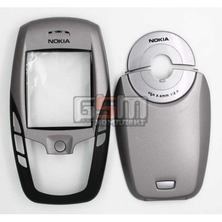 Корпус для Nokia 6600, копия AAA, черный