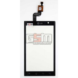 Тачскрин для LG P920 Optimus 3D, черный Тачскрин для LG P920 Optimus 3D, черный