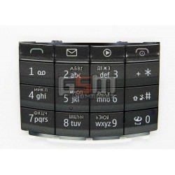 Клавиатура для Nokia X3-02, серый, русская