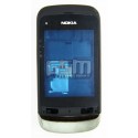 Корпус для Nokia C2-02, High quality, чорний