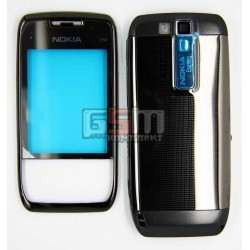 Корпус для Nokia E66, High quality, черный