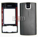 Корпус для Nokia X3-00, High quality, чорний