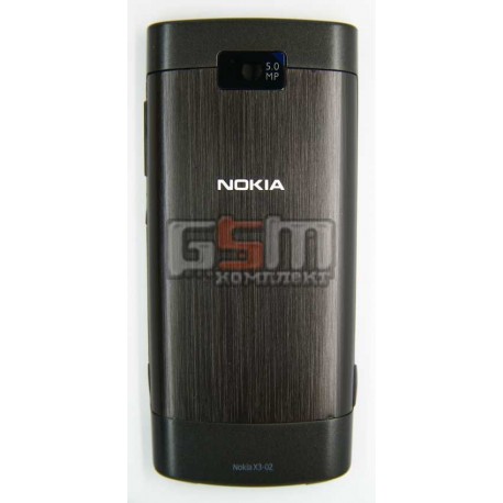 Корпус для Nokia X3-02, черный, копия ААА