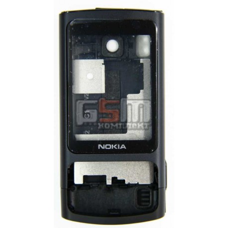 Корпус для Nokia 6700s, черный, high-copy
