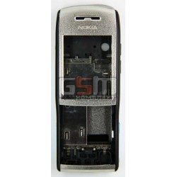 Корпус для Nokia E50, сріблястий, China quality ААА