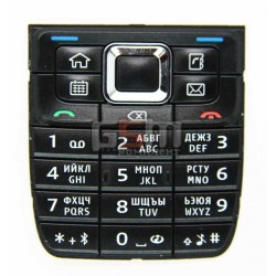 Клавиатура для Nokia E51, черная, русская