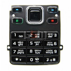 Клавиатура для Nokia 6300, черная, русская