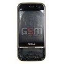 Корпус для Nokia N85, High quality, черный