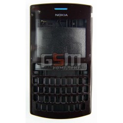 Корпус для Nokia 205 Asha, чорний, China quality ААА