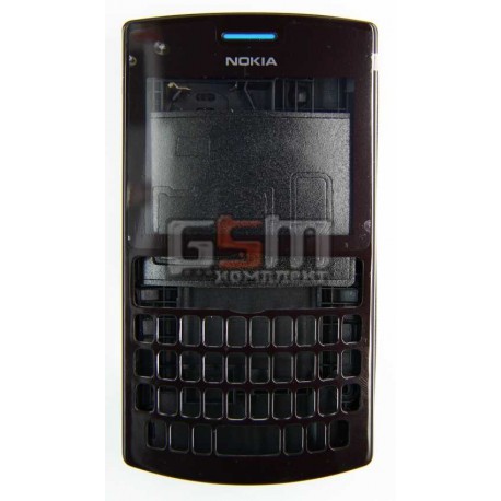 Корпус для Nokia 205 Asha, черный, копия ААА