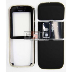 Корпус для Nokia 6233, чорний, China quality ААА, з клавіатурою