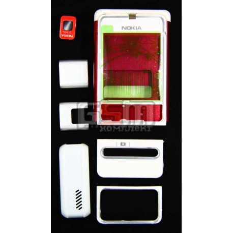 Корпус для Nokia 3250, красный, копия ААА