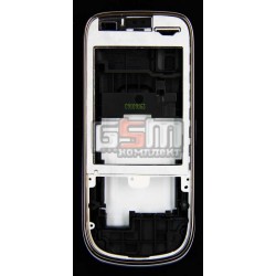 Корпус для Nokia 202 Asha, білий, China quality ААА