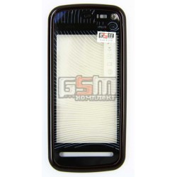Тачскрін для Nokia 5800, China quality, з передньою панеллю чорний