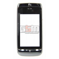 Тачскрін для Nokia 308 Asha, 309 Asha, 310 Asha, з рамкою чорний