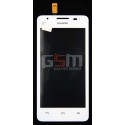 Тачскрін для телефону Huawei U8951D Ascend G510, белый