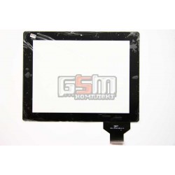 Тачскрин (сенсорный экран, сенсор) для китайского планшета 9.7, 52 pin, с маркировкой DTP 300-L3312A-A00-V1.0 для Coby MID 9742, Mediox MID 9742, черный