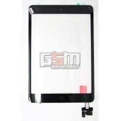 Тачскрін (сенсорний екран ) для iPad Mini, із захисним склом, з МІКРОСХЕМОЮ чорний