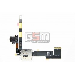 Шлейф для планшета iPad 2, Sim коннектора , коннектора наушников, с компонентами, (версия 3G) Шлейф для планшета iPad 2, Sim коннектора , коннектора наушников, с компонентами, (версия 3G)
