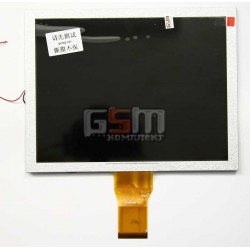 Екран (дисплей, монітор, LCD) для китайського планшету 8, 50 pin, з маркуванням 20001086-00, 32-D043806 Екран (дисплей, монітор, LCD) для китайського планшету 8, 50 pin, з маркуванням 20001086-00, 32-D043806