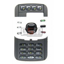 Клавиатура для Nokia N86, черная, русская
