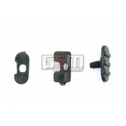 Пластик кнопки блокировки телефона для Nokia N97, черный Пластик кнопки блокировки телефона для Nokia N97, черный