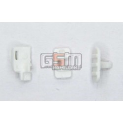 Пластик кнопки блокировки телефона для Nokia N97 Mini, белый Пластик кнопки блокировки телефона для Nokia N97 Mini, белый