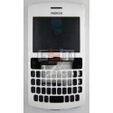Корпус для Nokia 205 Asha, білий, China quality ААА