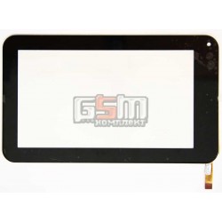 Тачскрин (сенсорный экран, сенсор ) для китайского планшета 7, 12 pin, с маркировкой TOPSUN_C0003_A1, DR-F-07026-V4, для Wexler TAB 7008, Eken Eken W70, размер 188x112 мм, черный