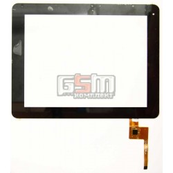 Тачскрин (сенсорный экран, сенсор ) для китайского планшета 9.7, 12 pin, с маркировкой TOPSUN-E0011-A3, для Texet TM-9740, Assistant AP-109, Ritmix RDM-1040, RDM-1055, Digma IDS 10 размер 236 x 183 mm, черный