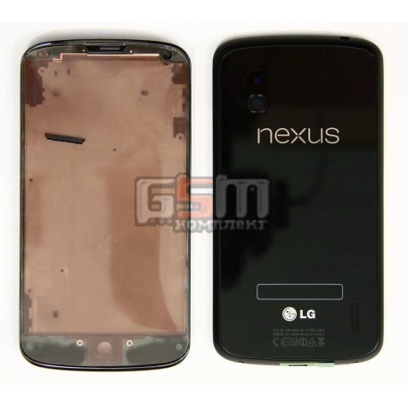 Корпус для LG E960 Nexus 4, черный