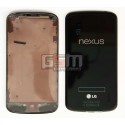 Корпус для LG E960 Nexus 4, чорний