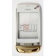 Тачскрин, сенсор, переднее стекло для Nokia C2-02, C2-03, C2-06, C2-07, C2-08, с передней панелью, копия, белый