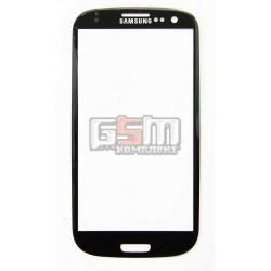 Скло дисплея Samsung I9300 Galaxy S3, I9305 Galaxy S3, чорне