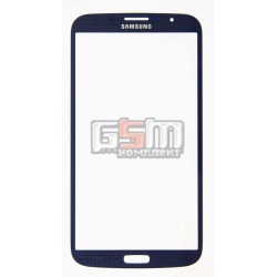 Скло дисплея Samsung I9200 Galaxy Mega 6.3, I9205 Galaxy Mega 6.3, синє