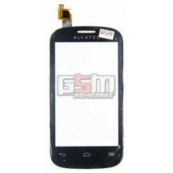 Тачскрін для Alcatel OneTouch POP C3 4033D, чорний Тачскрін для Alcatel OneTouch POP C3 4033D, чорний