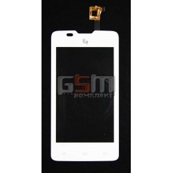 Тачскрін для Fly IQ449 Pronto, original, білий, #622W95000400 Тачскрін для Fly IQ449 Pronto, original, білий, #622W95000400